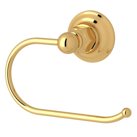 Italian Bath Hook Toilet Paper Holder In Italian Brass